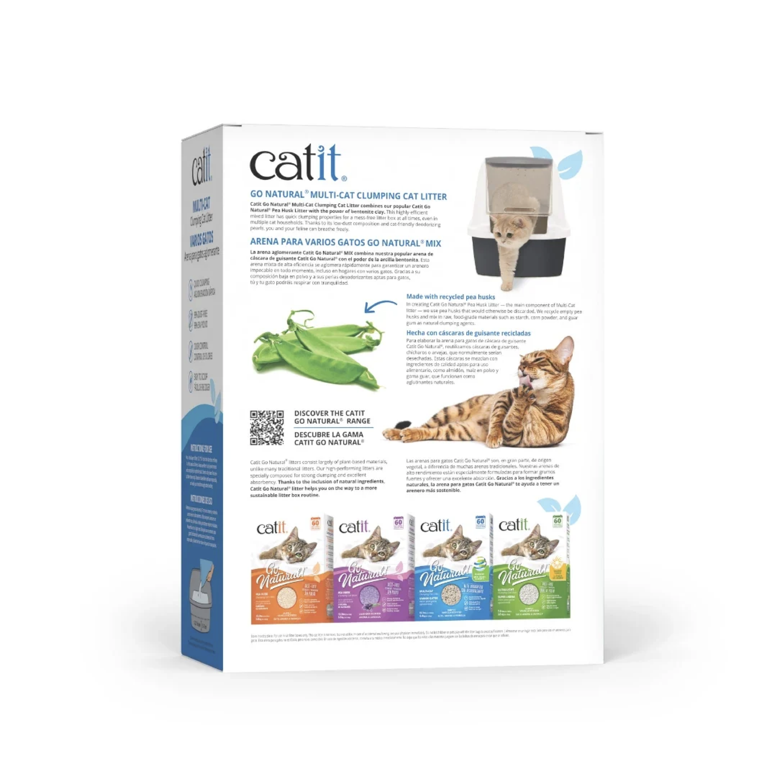 Catit Go Natural Multi-Cat, vista frontal