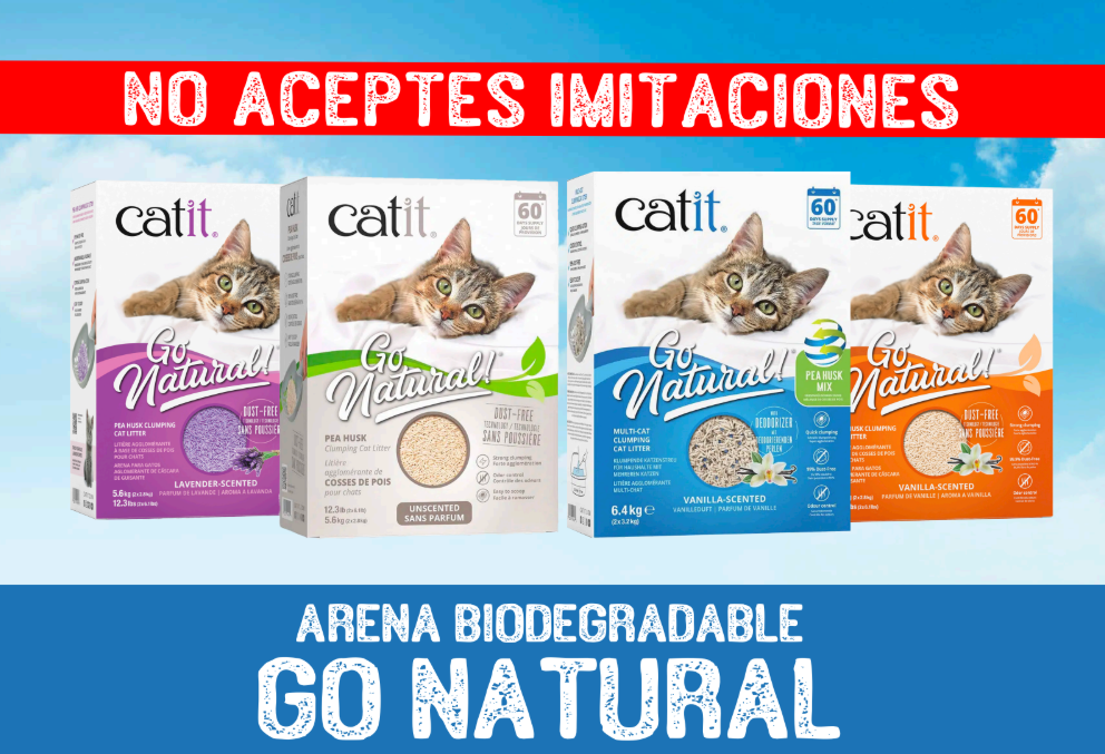 Catit Go Natural, no aceptes imitaciones