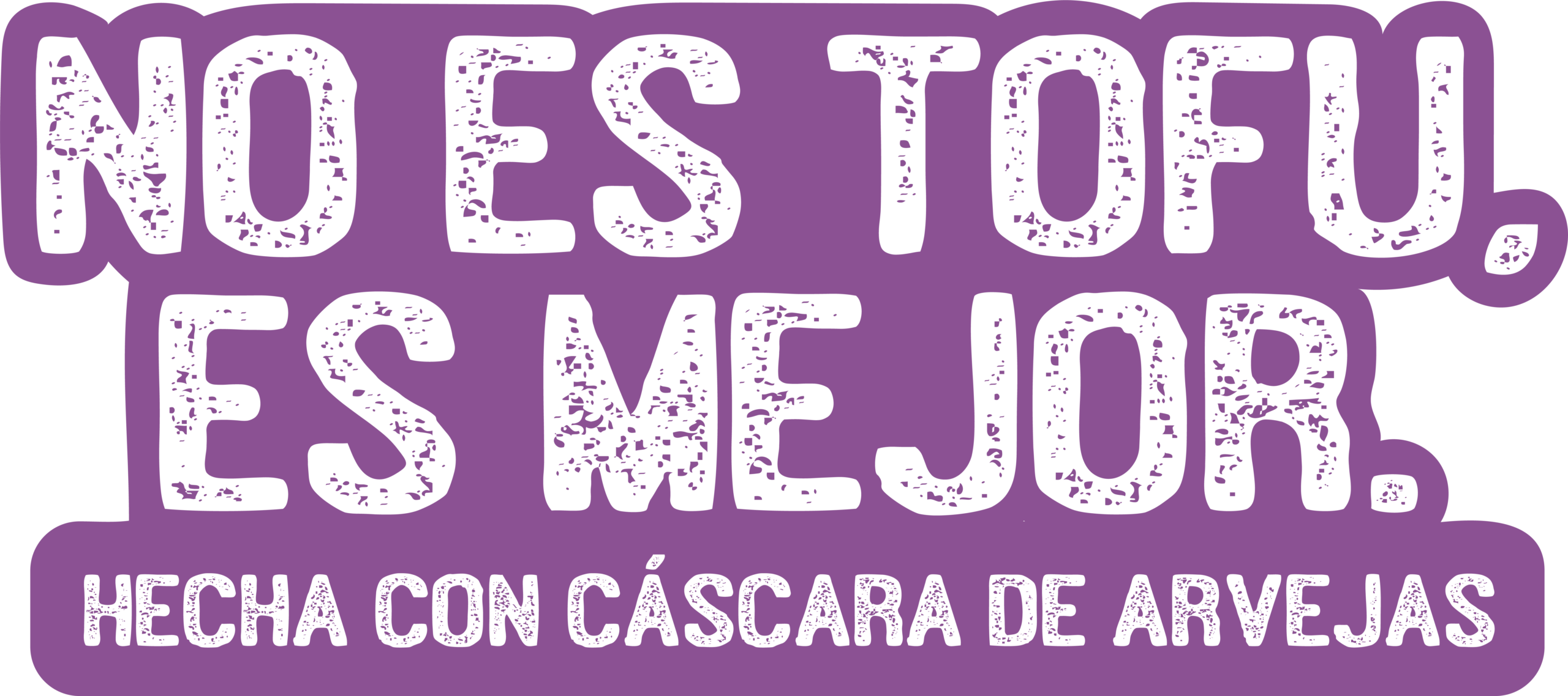 No es tofu, es mejor. Hecha con cáscara de arvejas.